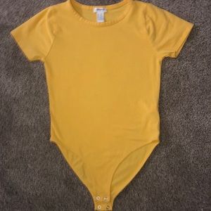 Yellow kids body suit (forever 21 girls